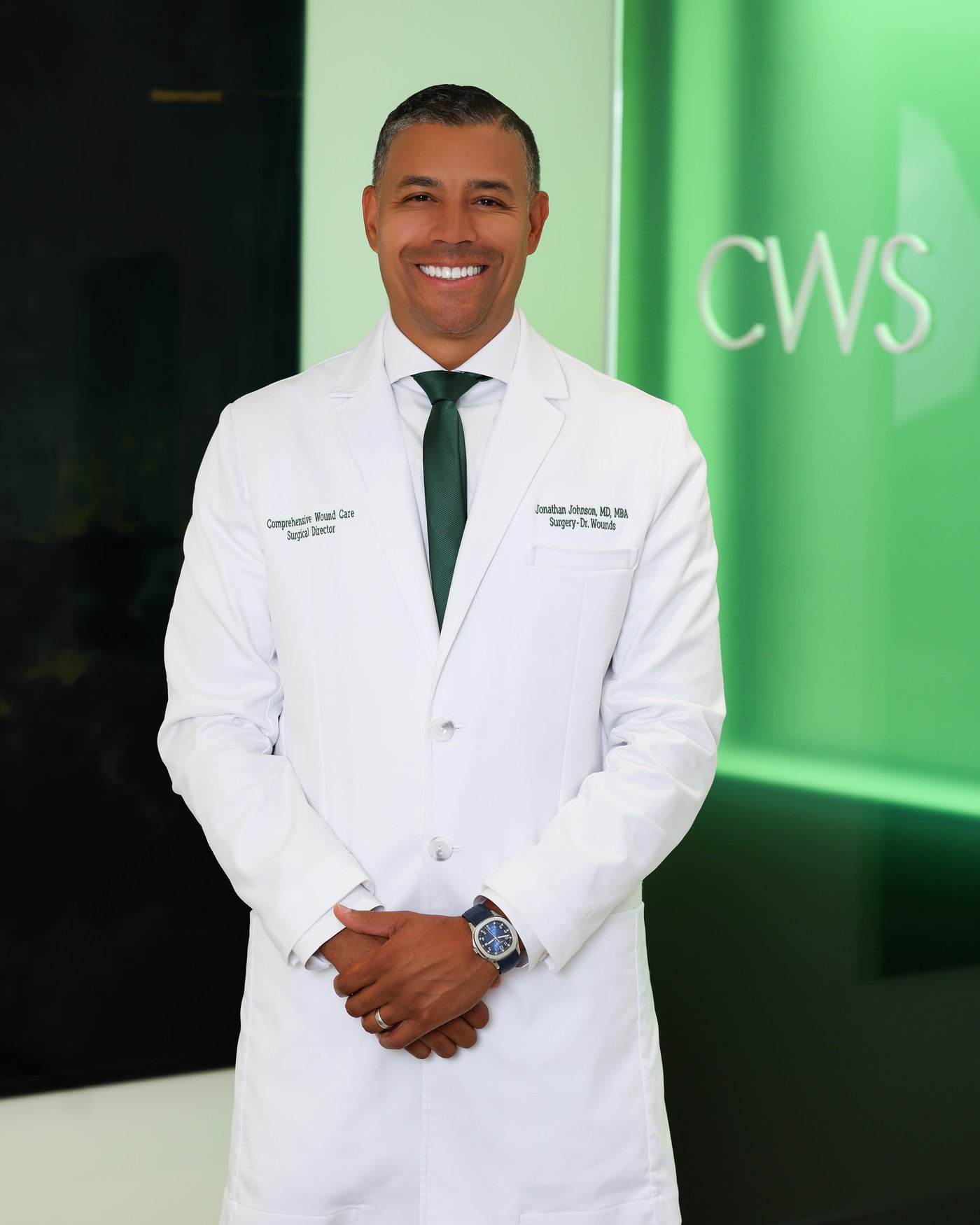 Jonathan Johnson, MD, MBA, CWSP, FAPWCA, Surgical Director of Comprehensive Wound Care Services